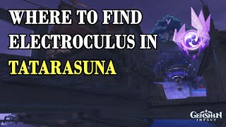 EN Where to Find Electroculus in Tatarasuna  Genshin Impact Guide [upl. by Mellisent]