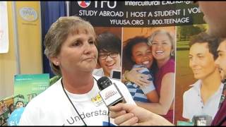 Global Finals 2014 Interview Lee Ann Hamilton from Youth For Understanding [upl. by Funch860]