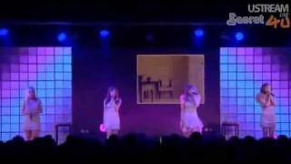 S4U 110706 Secret Premium Debut LIVE in JAPAN Part 3 ENG SUB [upl. by Anitsuj]