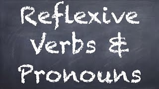 Reflexive Verbs amp Pronouns  German 2 WS Explanation  Deutsch lernen [upl. by Fransis122]