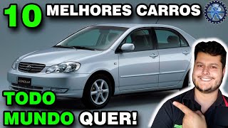 10 carros usados MAIS PROCURADOS  MELHOR REVENDA [upl. by Ilajna358]