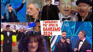 TUTTO il MEGLIO e il PEGGIO di SANREMO 2024 [upl. by Honig]