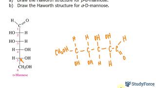 Drawing Haworth Structures for Sugars [upl. by Docilu371]