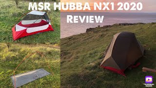 MSR HUBBA NX1 one man tent review and demonstration [upl. by Ykceb826]