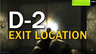 D2 Exit Location  Reserve With Map in Escape From Tarkov [upl. by Eirrahs]