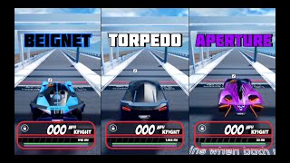 Beignet VS Torpedo VS Aperture 2024 Other Fastest Speed Test in Roblox Jailbreak [upl. by Okramed793]