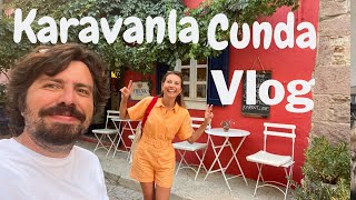 Karavanla Cunda ve Ayvalık’ta Ücretsiz Nerede Konakladık  Vlog [upl. by Sik]