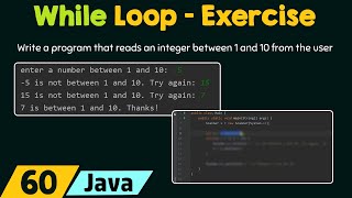 While Loop – Exercise [upl. by Dyrrej]