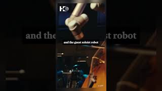 Robot plays cello with symphony orchestra [upl. by Oynotna205]