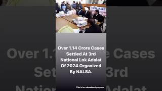 National Lok Adalat nalsa dlsa lokadalat settlements supremecourt judge courtroomjustice [upl. by Ajar]