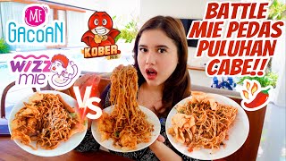 MIE GACOAN VS WIZZMIE VS KOBER BATTLE amp MUKBANG [upl. by Trager76]