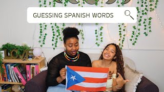 LANGUAGE TAG GUESSING THE MEANING OF SPANISH WORDS  PUERTO RICAN VERSION SOUTH AFRICAN YOUTUBER [upl. by Northrup]