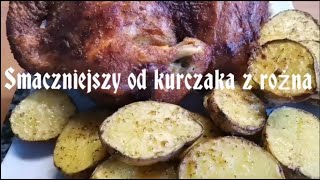 Kurczak cały pieczony w piekarniku  super przepis Whole chicken baked in the oven [upl. by Preuss]