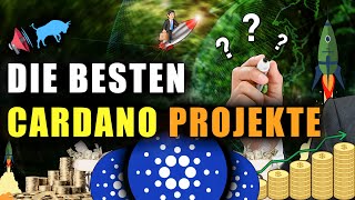 RIESIGE CHANCE mit diesen TOP Cardano Projekten Die BESTEN Cardano Projekte aller Zeiten [upl. by Columba]