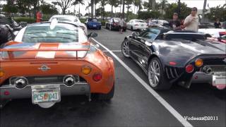 Spyker C8 Laviolette and LM85 1080p [upl. by Mit463]