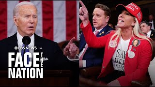 Biden responds to Marjorie Taylor Greene talks about his age and more at State of the Union [upl. by Gnak]