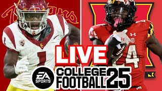 USC at Maryland  101924 Simulation EA College Football 25 [upl. by Terri]