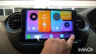 install 9 inch Android car stereo in Hyundai grand i10 2013 sports diesel 11 cc [upl. by Thrasher]