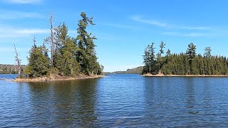 Portage  Duncan Lake to Moss Lake in the BWCA [upl. by Adelbert]