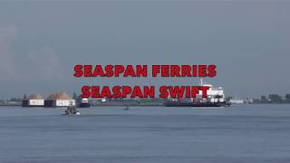 SEASPAN IFerries SEASPAN SWIFT 2018 [upl. by Scotti]