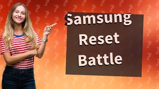 What is the difference between hard reset and factory reset on Samsung [upl. by Adamo]