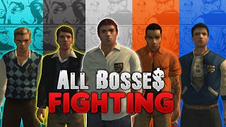 Bully SE All Bosses Fighting No Earnest [upl. by Togram]