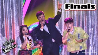 Mix aus Party amp Melancholie Team Wincent sorgt mit ABBA für Stimmung  Finals  The Voice Kids 2024 [upl. by Aryl]