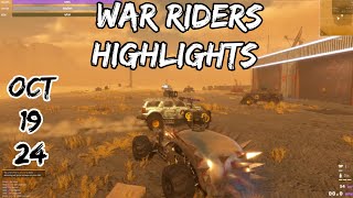 War Riders Highlights  Oct 19 24 [upl. by Airbmat280]