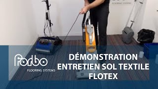 WEBINAIRE  Démonstration entretien sol textile floqué Flotex  Forbo Flooring Systems [upl. by Christiano202]