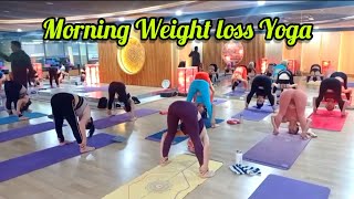 1 Hrs Morning Power Yoga For Weight Loss 2023  Yoga with Souvik [upl. by Cyprian]