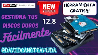 MiniTool Partition Wizard Free 128 ¡Nuevas Funciones y Tutorial Completo Como usarlo GRATIS [upl. by Aliahkim]