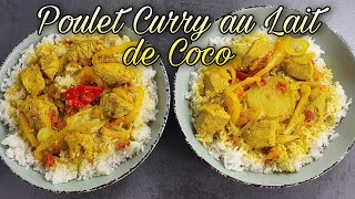 67 Filet de Poulet Curry au Lait de Coco🥥 [upl. by Ecirahs]