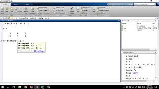 matlab شرح ماتلاب اول سيكشن شرح الmatrix و الاوامرones zeros  rand magic inv dis input [upl. by Nyrad]