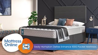 Sealy Hampton Geltex Enhance 1000 Pocket Mattress [upl. by Sierra]