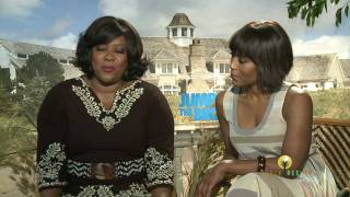 Jumping The Broom Angela Bassett amp Loretta Devine on tradition amp marriage [upl. by Nosrettap562]