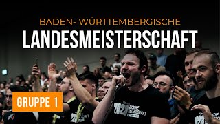 Landesmeisterschaft BadenWürttemberg  Gruppe 1 [upl. by Allecsirp]