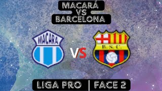 BARCELONA vs MACARÁ Donde ver los partidos de la LIGA PRO  Campeonato Ecuatoriano 2024 [upl. by Egwan]