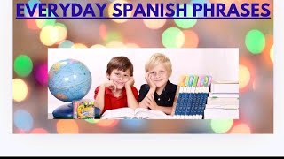 Everyday Spanish Phrase🇪🇦  Learn Spanish video learnspanish education [upl. by Rosenstein]