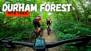 Durham Forest MTB Trail in Uxbridge Ontario [upl. by Lib]