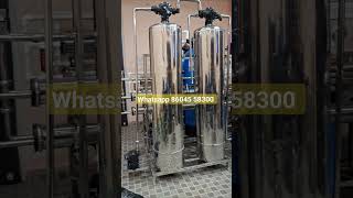 Steel Ro Water Plant trending business startup reels viral viral [upl. by Alphard463]