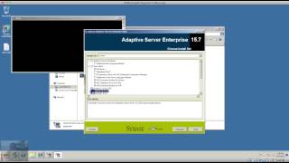 Sybase Install Part 1 of 3 ASE 157 [upl. by Aruabea508]