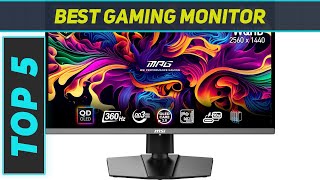 Top 5 Gaming Monitor in 2024 [upl. by Fiann]