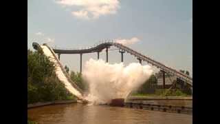 Crazy Boat Splash Ride  Blackfoot Falls  Wild Adventures [upl. by Phemia]