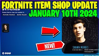 NEW STITCHES JAM TRACK Fortnite Item Shop January 10th 2024 Fortnite Battle Royale [upl. by Aiekam]