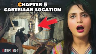 Clockwork Castellan Location Chapter 5 Resident Evil 4 Remake [upl. by Ydnirb]