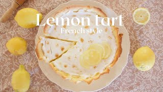 Lemon tart meringue recipe Tarte au citron de Menton Extraordinary dessert from South of France [upl. by Nyleuqcaj]