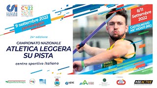 24° Campionato nazionale di atletica CSI  Venerdì pomeriggio [upl. by Anirdna415]