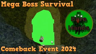 EVENT How to get the Chreno Alpha Jaeger in Mega Boss Survival Comeback Event 2024 Roblox [upl. by Aes446]