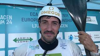 Giovanni De Gennaro ITA  MK1 Canoe Slalom European Champion 2024 [upl. by Latvina]