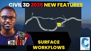 Civil 3D 2025 New Features Improved Surface Workflows [upl. by Eidda]